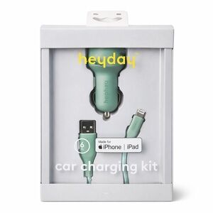 Heyday Mint Car Charger for iPhone and iPad
